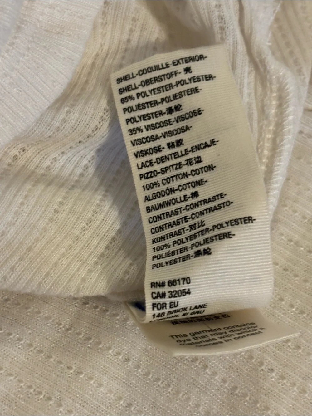 Free People billowy cream